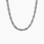 Collier Anaiz Argent Bicolore - Chaines Femme | Histoire d&rsquo;Or