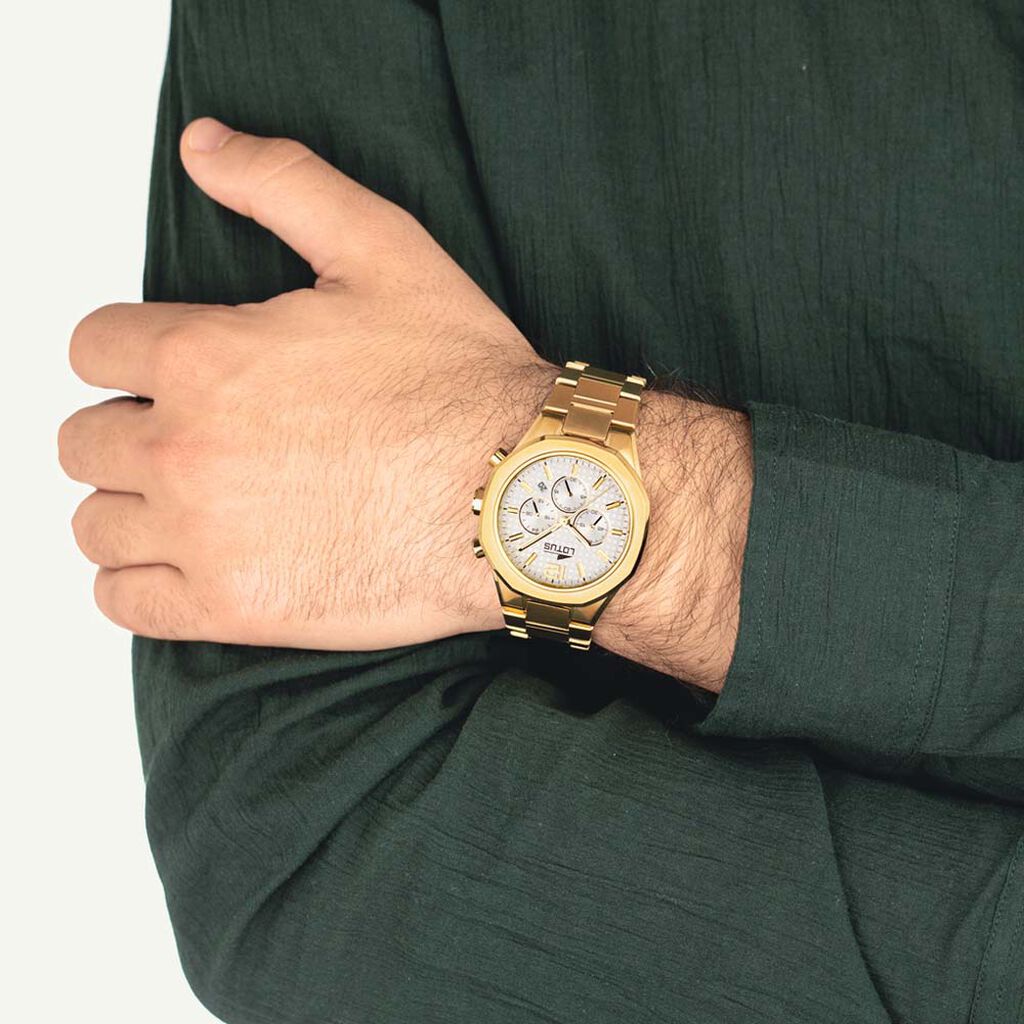 Montre Lotus Excellent Argenté - Montres Homme | Histoire d’Or