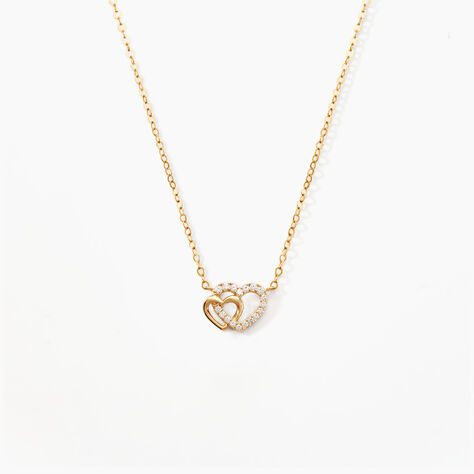 Collier Donaldina Or Jaune Oxyde De Zirconium - Colliers Femme | Histoire d’Or