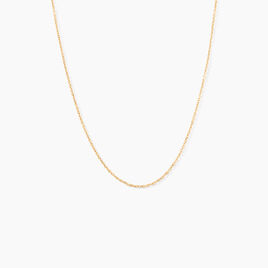 Chaîne Igoa Maille Forçat Diamantee Or Jaune - Chaines Femme | Histoire d’Or