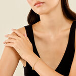 Bracelet Joline Argent Dor&eacute; A L'Or 750/1000 - Bijoux sans pierre Femme | Histoire d&rsquo;Or