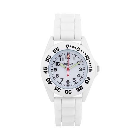 Montre Codhor Kid Acier Blanc - Montres Enfant | Histoire d’Or