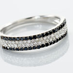 Bague Maissara Or Blanc Diamant - Bagues avec pierre Femme | Histoire d&rsquo;Or