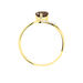 Bague Eva Or Jaune Quartz Et Diamant - Bagues solitaires Femme | Histoire d’Or