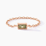 Bague Lipa Argent Rose Oxyde De Zirconium - Bagues solitaires Femme | Histoire d&rsquo;Or