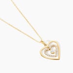 Pendentif Ademe Or Jaune Oxyde De Zirconium - F&ecirc;te des m&egrave;res Femme | Histoire d&rsquo;Or