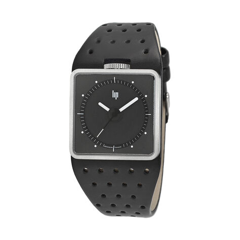 Montre Lip Big Tv Noir - Montres m&eacute;caniques Homme | Histoire d&rsquo;Or
