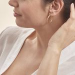 Cr&eacute;oles Udara Or Jaune - Boucles d'oreilles cr&eacute;oles Femme | Histoire d&rsquo;Or