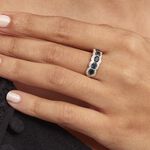 Bague Margaux Or Jaune Saphir Et Diamant - Bagues avec pierre Femme | Histoire d&rsquo;Or