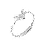 Bague Bee Good Argent Blanc Oxyde De Zirconium - Bagues avec pierre Femme | Histoire d&rsquo;Or