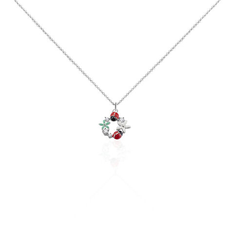 Collier Eliniane Argent Blanc Oxyde De Zirconium - Colliers fantaisie Femme | Histoire d’Or