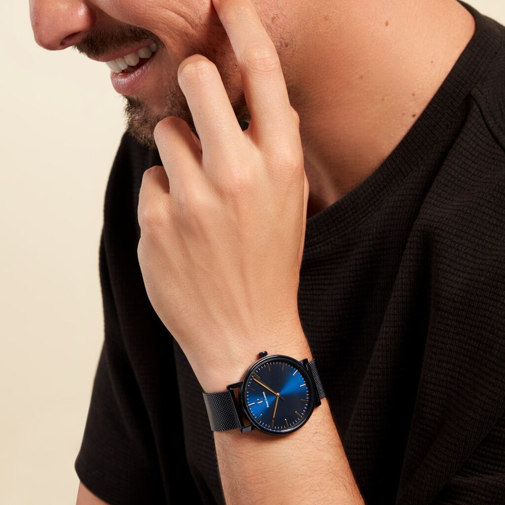 Coffret De Montre Pierre Lannier Essential Bleu - Montres Homme | Histoire d’Or