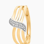 Bague Fedelma Or Jaune Diamant - Bagues avec pierre Femme | Histoire d&rsquo;Or