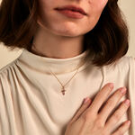 Pendentif Or Jaune Rubis - Pendentifs Communion Femme | Histoire d&rsquo;Or