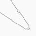 Collier Rosamee Argent Blanc - Colliers fantaisie Femme | Histoire d’Or