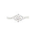 Bague Berata Or Blanc Oxyde De Zirconium - Bagues solitaires Femme | Histoire d’Or