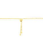 Bracelet Identit&eacute; Peronille Or Jaune - Gourmettes Femme | Histoire d&rsquo;Or