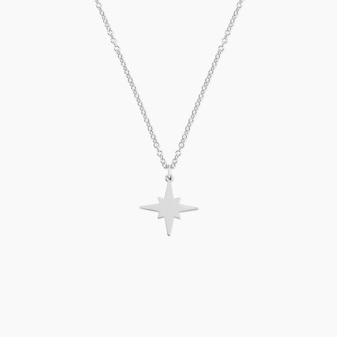 Collier Wiem Argent Blanc - Colliers fantaisie Femme | Histoire d&rsquo;Or