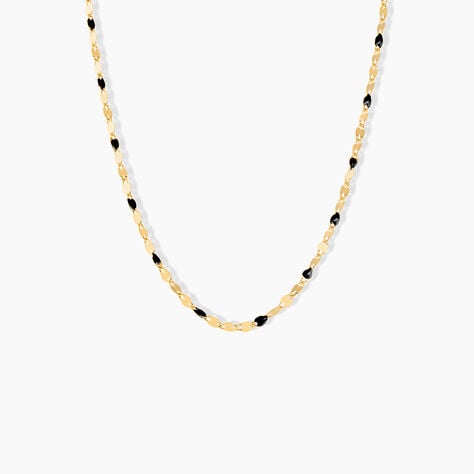 Collier Asteria Argent Dor&eacute; A L'Or 750/1000 - Bijoux sans pierre Femme | Histoire d&rsquo;Or