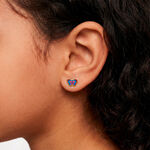 Boucles D'oreilles Puces Aurida Papillon Or Jaune - Clous d'oreilles Enfant | Histoire d&rsquo;Or