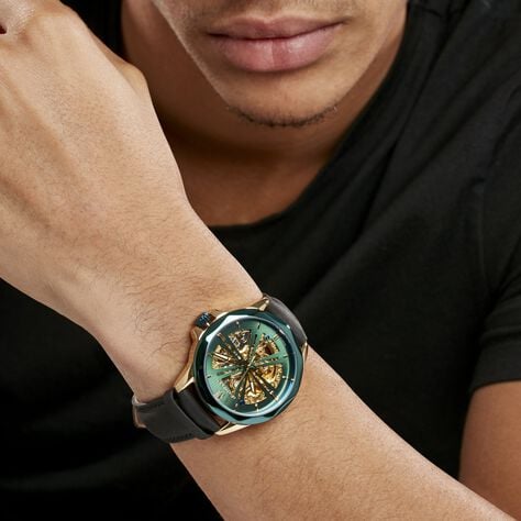 Montre Montignac  Vert - Montres Homme | Histoire d’Or