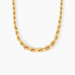 Collier Cordelia Danilo Maille Corde Or Jaune - Chaines Femme | Histoire d&rsquo;Or