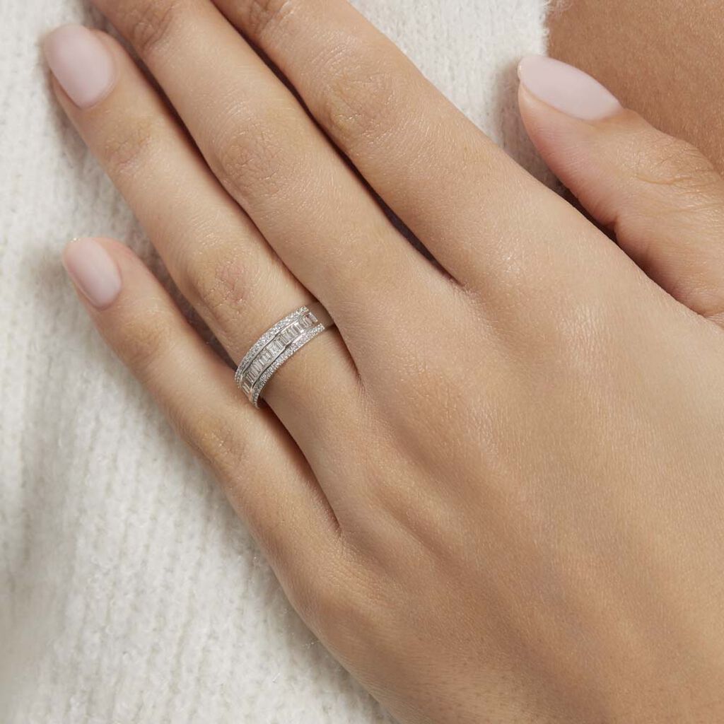 Bague Eugenie Or Blanc Diamant - Alliances Femme | Histoire d’Or