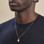 Pendentif Vierge Ovale Or Jaune - Pendentifs Bapt&ecirc;me Famille | Histoire d&rsquo;Or