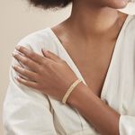 Bracelet Jerry Maille Corde 3 Rangs Or Jaune - Bracelets cha&icirc;ne Femme | Histoire d&rsquo;Or