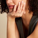 Bague Or Blanc Abital Diamants - Bagues avec pierre Femme | Histoire d&rsquo;Or