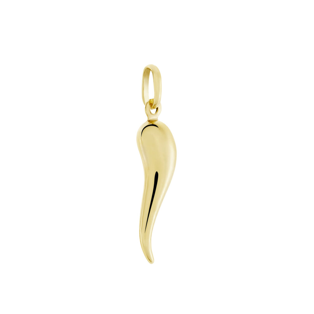 Pendentif Felicette Corne Abondance Or Jaune - Pendentifs Unisex | Histoire d’Or