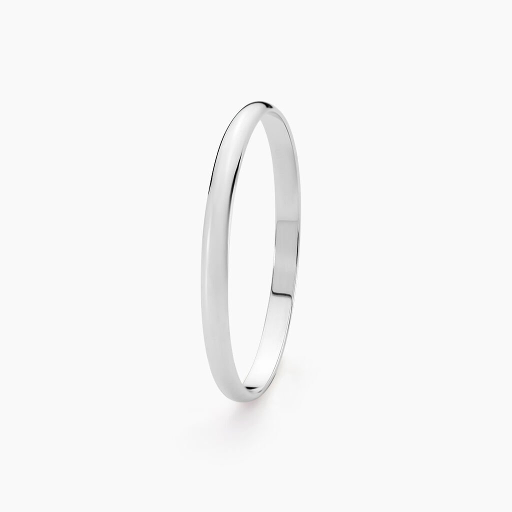 Alliance Meredithe Or Blanc - Alliances Unisex | Histoire d’Or