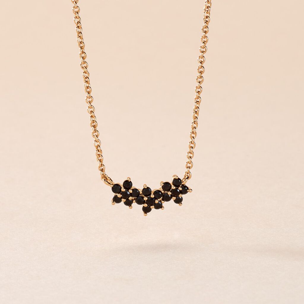 Collier Midnight Royalty Plaqué Or Jaune Oxyde De Zirconium - Colliers Femme | Histoire d’Or