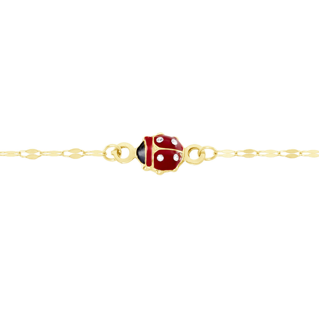 Bracelet Deena Or Jaune Oxyde De Zirconium - Bracelets Enfant | Histoire d’Or