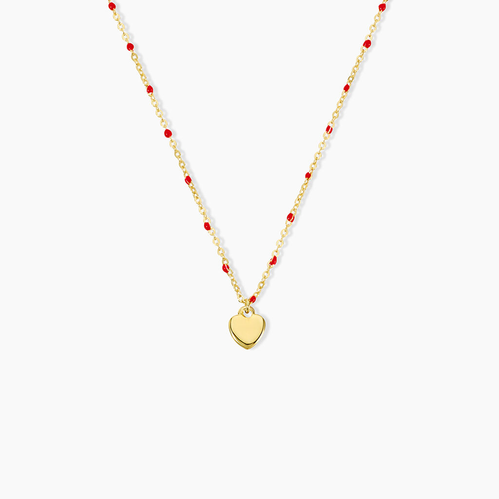 Collier Bubble Argent Jaune - Colliers fantaisie Enfant | Histoire d&rsquo;Or