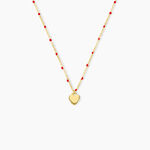 Collier Bubble Argent Jaune - Colliers fantaisie Enfant | Histoire d&rsquo;Or