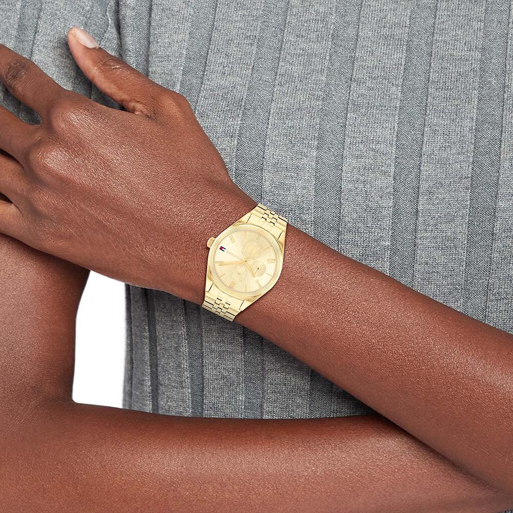Montre Tommy Hilfiger Monica Doré - Montres Femme | Histoire d’Or