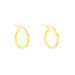 Créoles Bartimee Or Jaune - Boucles d'oreilles créoles Femme | Histoire d’Or
