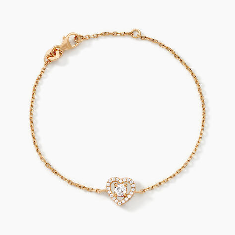 Bracelet Alais Plaqué Or Oxyde De Zirconium - Bracelets Femme | Histoire d’Or