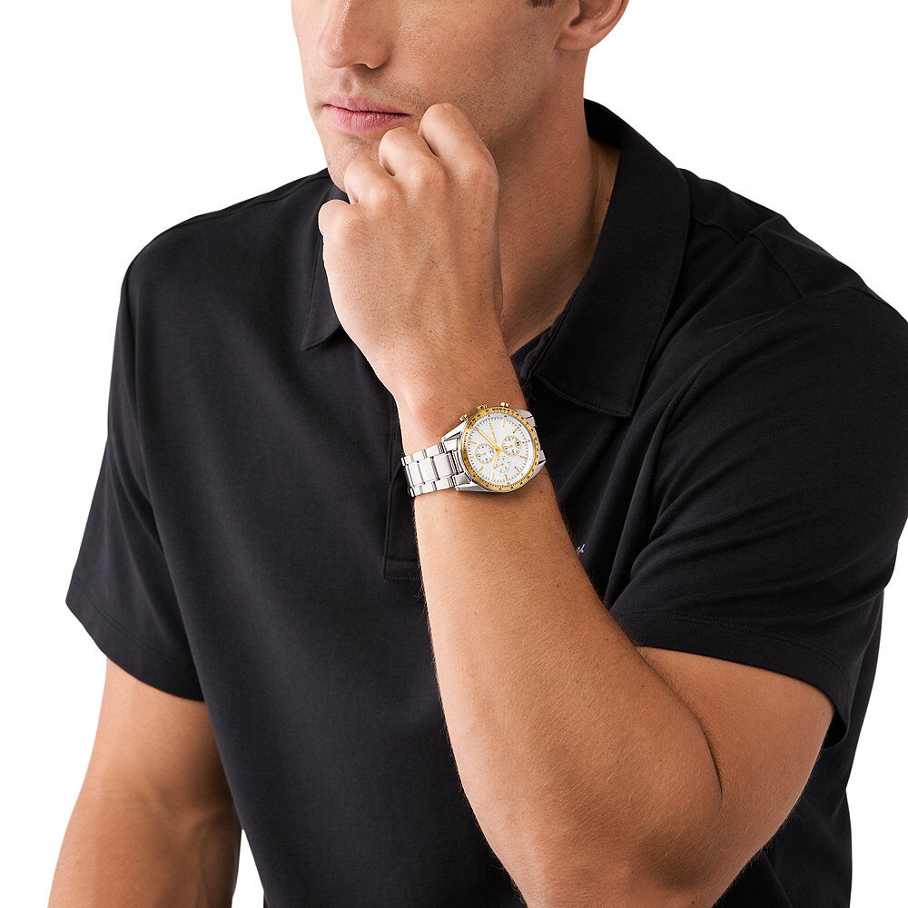 Montre michael shop kors homme or