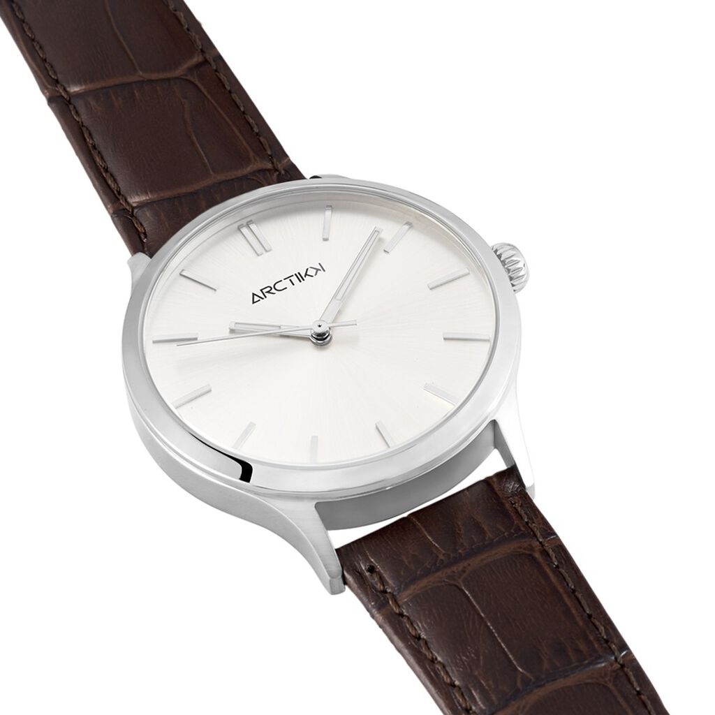 Montre Arctik Micro Argenté - Montres Homme | Histoire d’Or