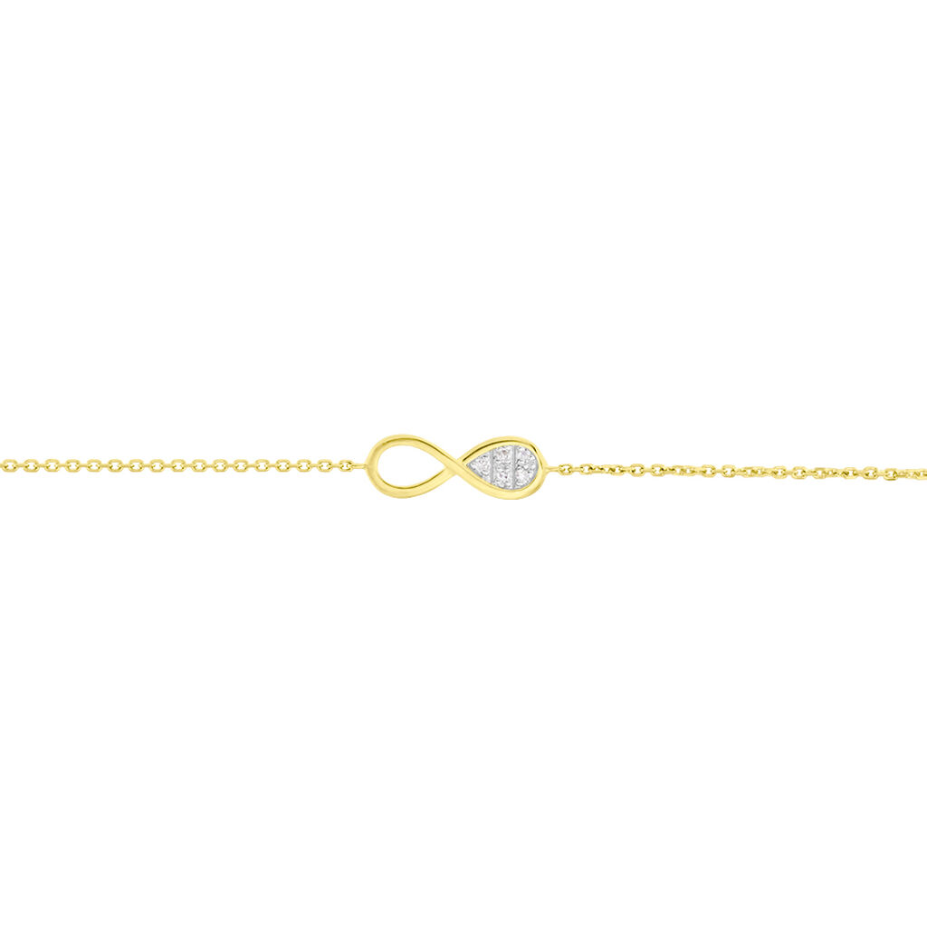 Bracelet Or Jaune Sigana Diamants - Bracelets Femme | Histoire d’Or