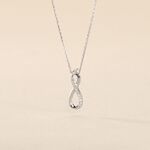 Collier Osanna Or Blanc Diamants - Colliers Femme | Histoire d&rsquo;Or