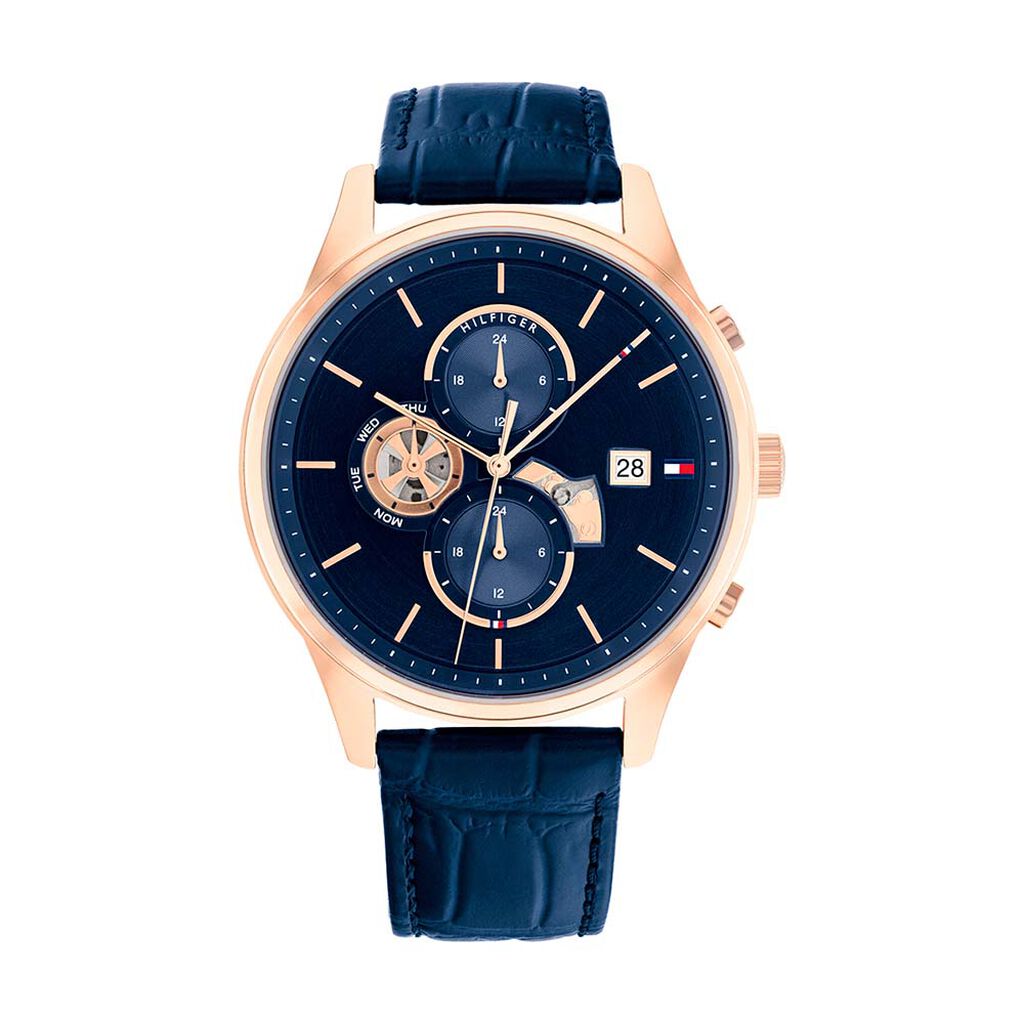 Montre Tommy Hilfiger Weston Bleu - Montres Homme | Histoire d’Or