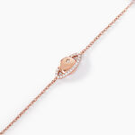 Bracelet Phibi Argent Rose Oxyde De Zirconium - Bracelets Femme | Histoire d&rsquo;Or