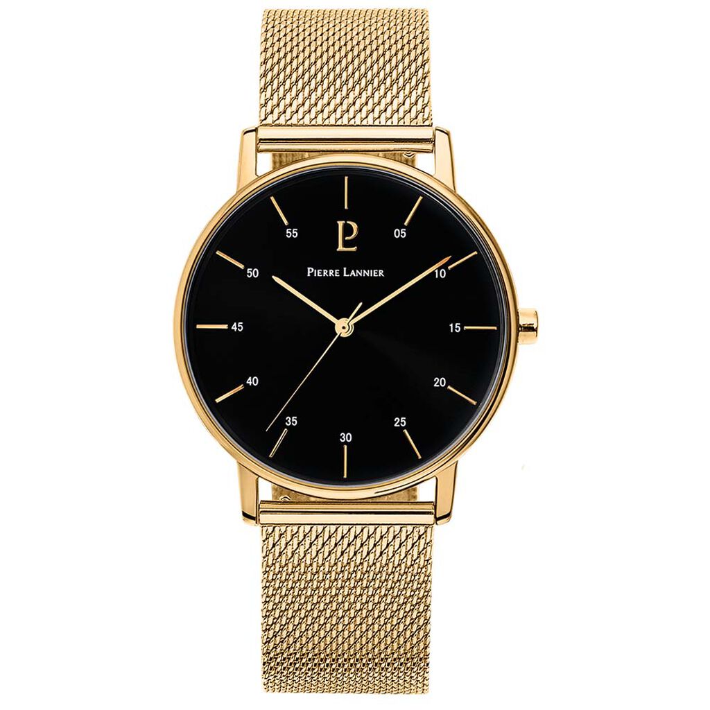Montre Pierre Lannier Cityline Noir - Montres Homme | Histoire d’Or