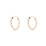 Cr&eacute;oles Or Rose - Boucles d'oreilles cr&eacute;oles Femme | Histoire d&rsquo;Or