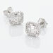Boucles D'oreilles Puces Collection 1986 Or Blanc Diamant - Clous d'oreilles Femme | Histoire d’Or