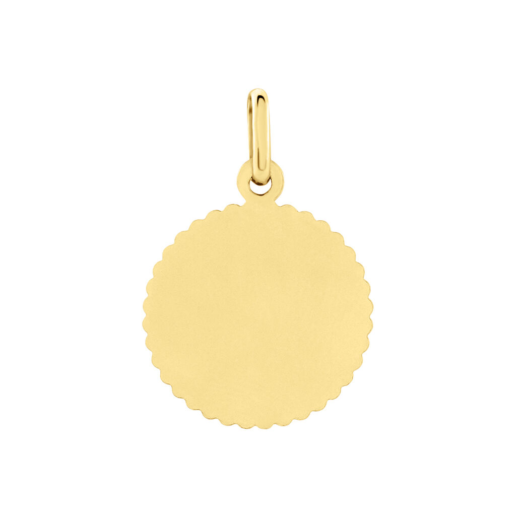 Pendentif Marie Or Jaune - Pendentifs Baptême Famille | Histoire d’Or