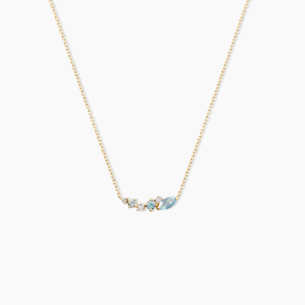 Collier Jardin Secret Or Jaune Topaze - Colliers Femme | Histoire d&rsquo;Or
